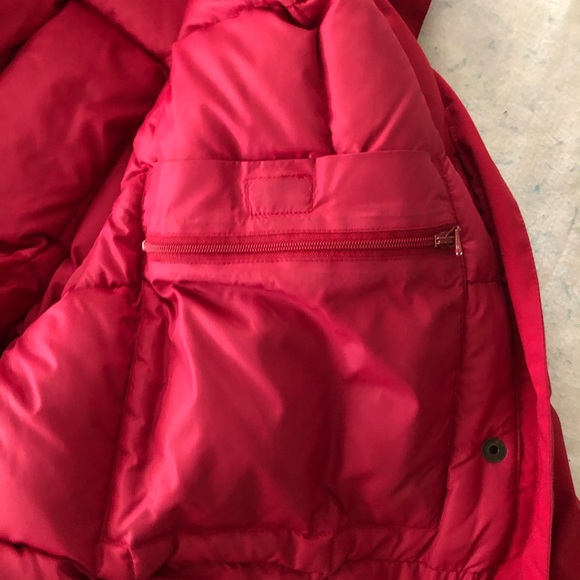Red Eddie Bauer goosedown jacket - Picture 7 of 8